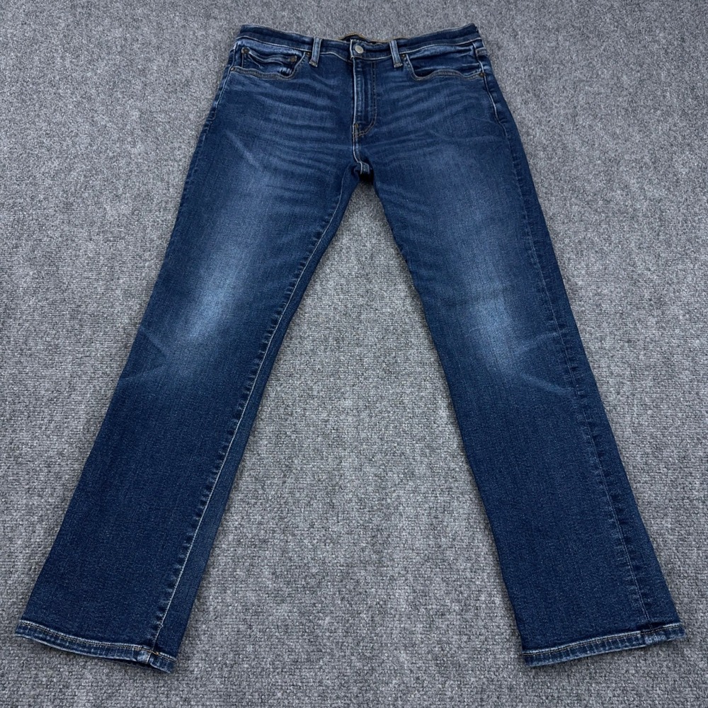 Lucky Brand 223 Straight Jeans 32x32 FITS 33x30 Rhone Dark Wash Advanced Stretch